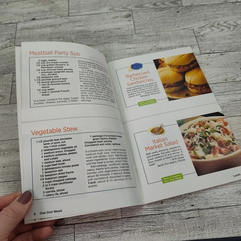 Cookbook taste home